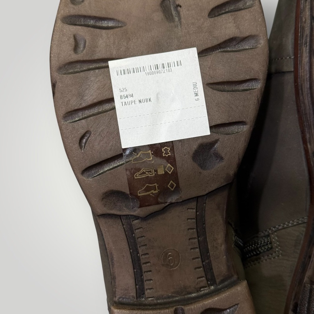 Blondo B5484 PYO Waterproof Leather Combat‎ Boots Olive Brown Cap Toe Womens 6 - Picture 11 of 11